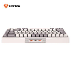 Meetion MT-MK12 Tri Mode Gaming Keyboard 65% -White