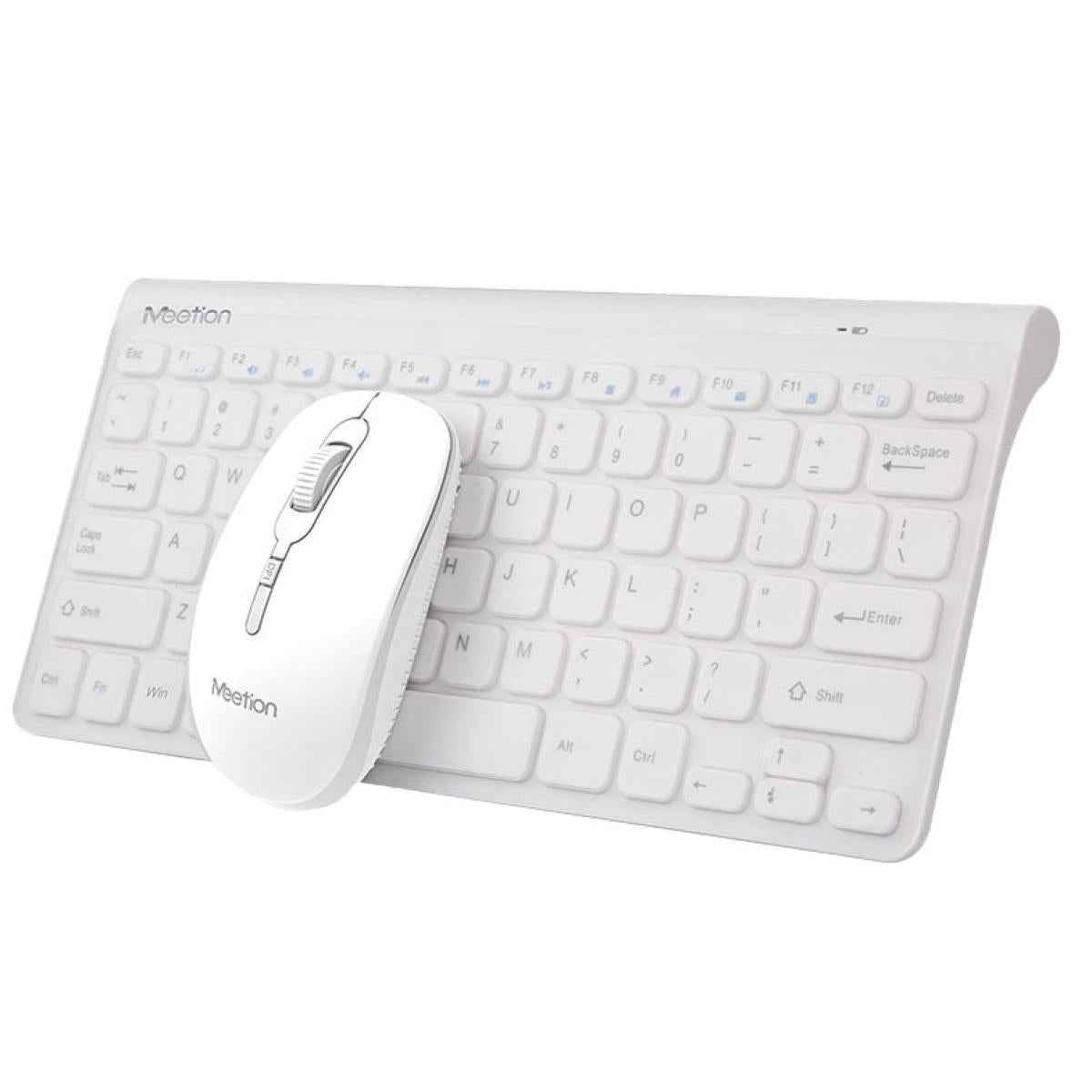 Meetion MINI4000 2.4GHz Wireless Mouse & Keyboard Combo -White Meetion MINI4000 2.4GHz Wireless Mouse & Keyboard Combo -White