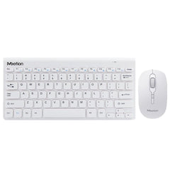 Meetion MINI4000 2.4GHz Wireless Mouse & Keyboard Combo -White