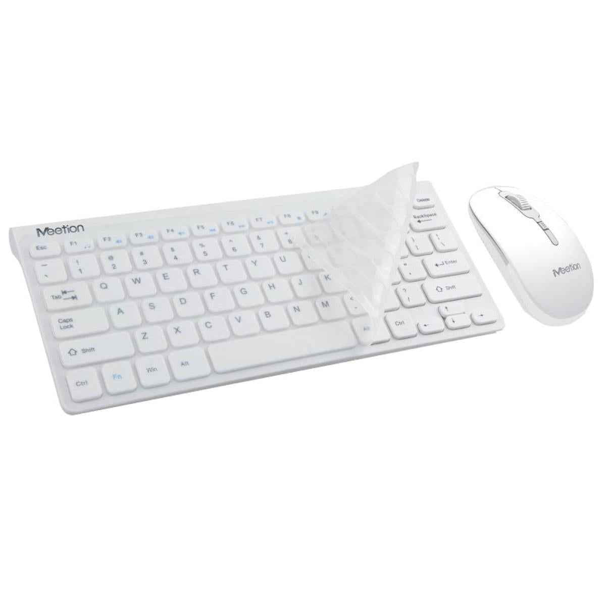 Meetion MINI4000 2.4GHz Wireless Mouse & Keyboard Combo -White Meetion MINI4000 2.4GHz Wireless Mouse & Keyboard Combo -White