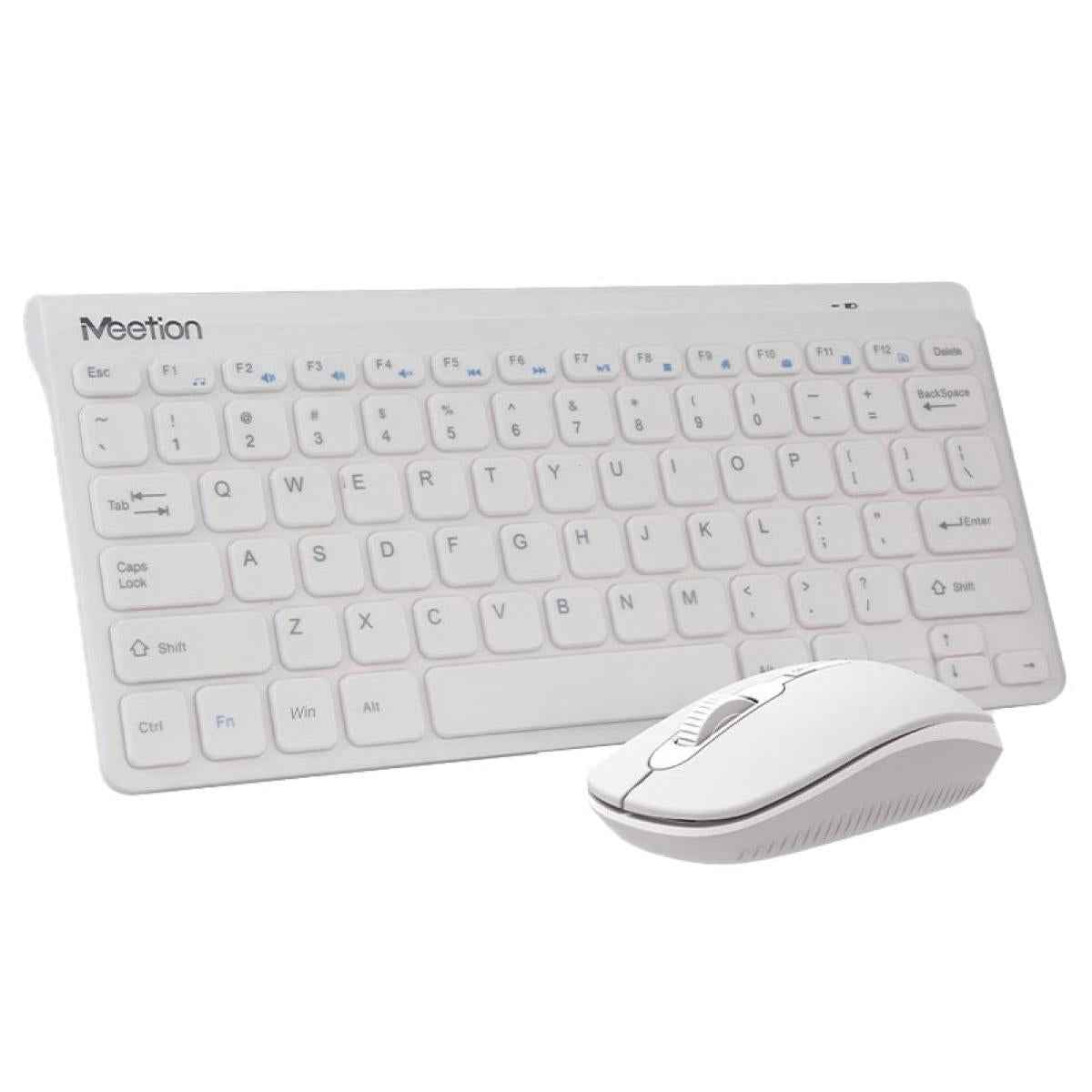 Meetion MINI4000 2.4GHz Wireless Mouse & Keyboard Combo -White Meetion MINI4000 2.4GHz Wireless Mouse & Keyboard Combo -White