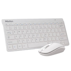 Meetion MINI4000 2.4GHz Wireless Mouse & Keyboard Combo -White