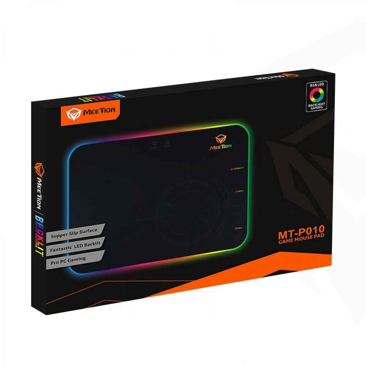 MeeTion MT-P010 Glowing Backlit RGB LED Gaming Mouse Pad