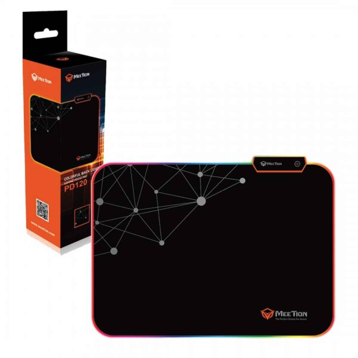 MeeTion MT-PD120 Rubber Led RGB Gaming Mouse Pad