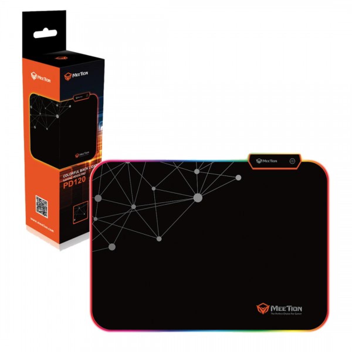 MeeTion MT - PD120 Rubber Led RGB Gaming Mouse Pad