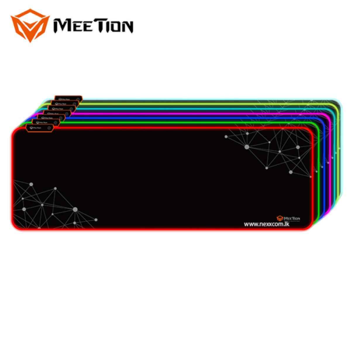 MeeTion MT-PD121 Large RGB Keyboard and Mouse Pad for Gaming