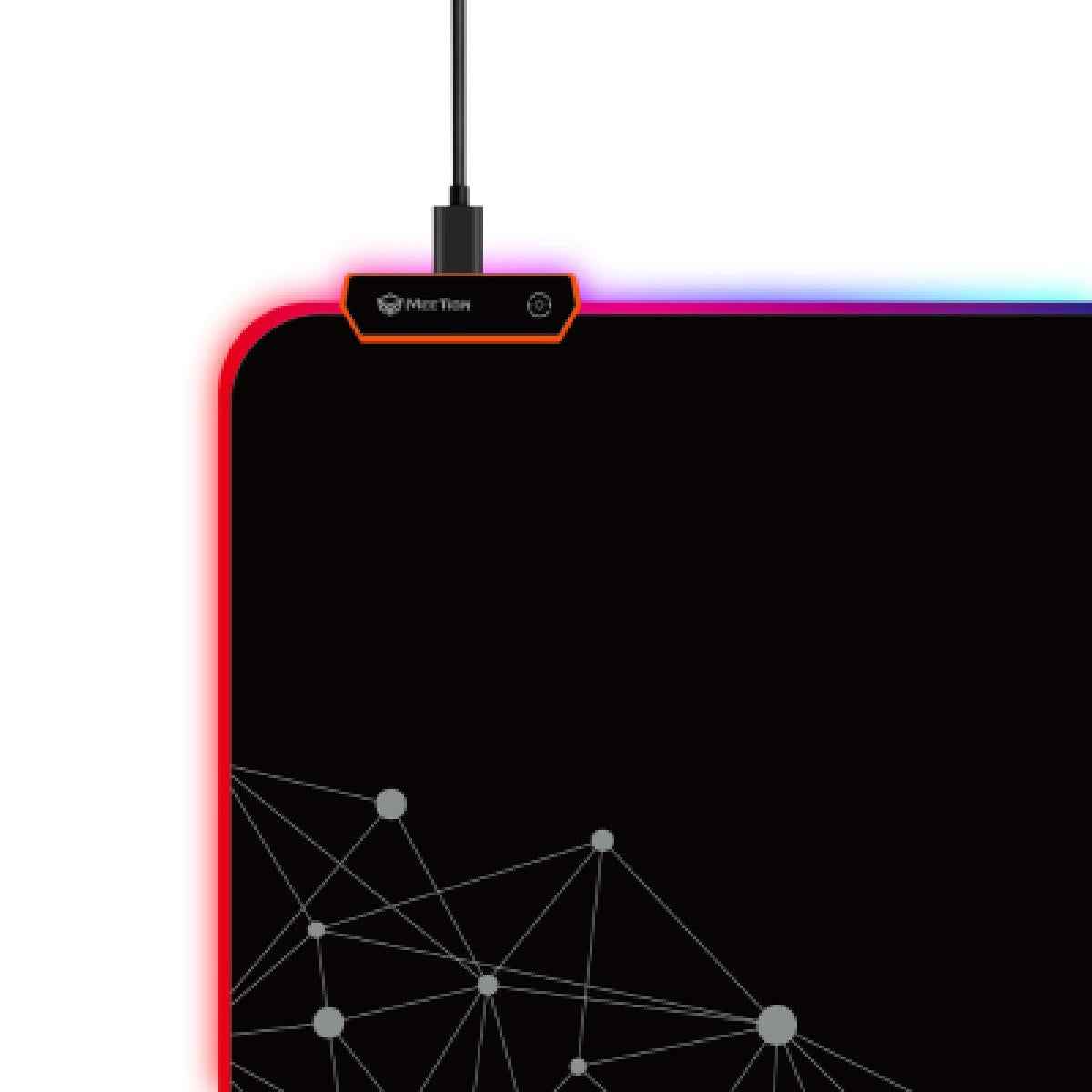 MeeTion MT-PD121 Large RGB Keyboard and Mouse Pad for Gaming MeeTion MT-PD121 Large RGB Keyboard and Mouse Pad for Gaming