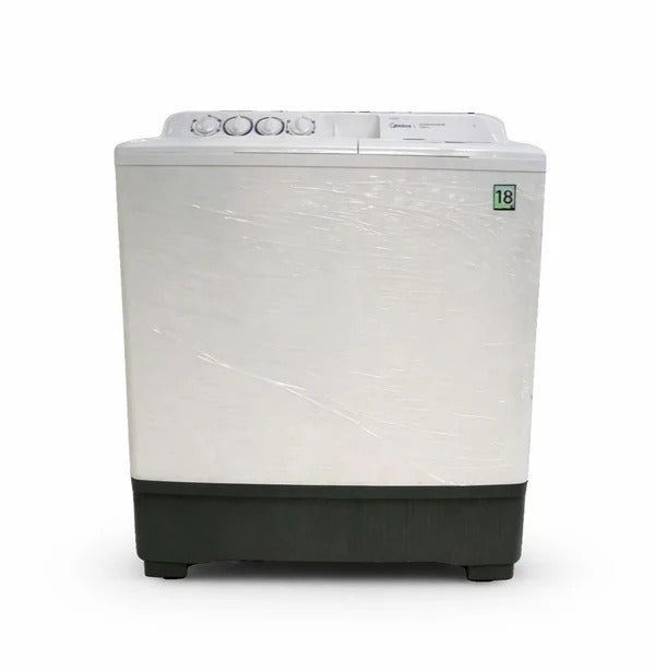 Midea Twin-Tub Washing Machine - 18 Kg - 2 Programs - White