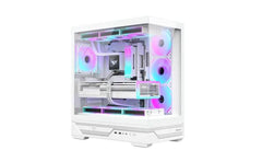 Huntkey Mvp Destiny 4 Argb Fans Gaming Pc Case White