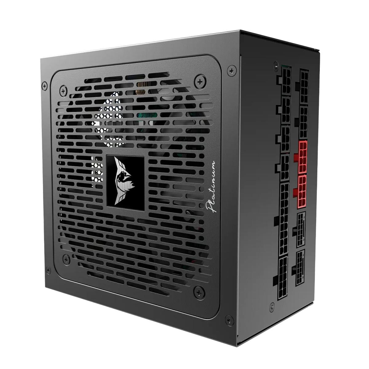 Huntkey MVP P1000 Platinum Power Supply 1000W EU plug AC cable