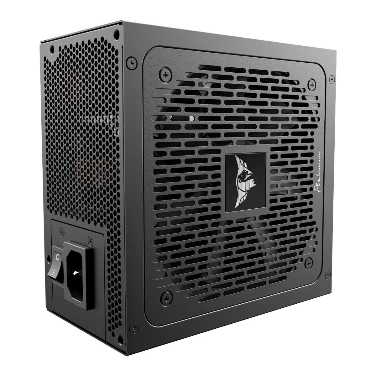 Huntkey MVP P1000 Platinum Power Supply 1000W EU plug AC cable