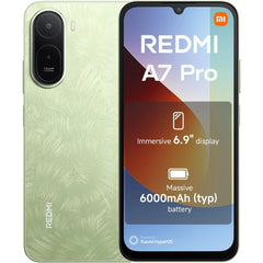 Xiaomi REDMI A7 Pro 4G – 6.9-inch 120Hz Display, 13MP AI Camera, 4GB RAM, 64GB Storage, 6000mAh Battery, Palm Green (MZB0N5YEU)