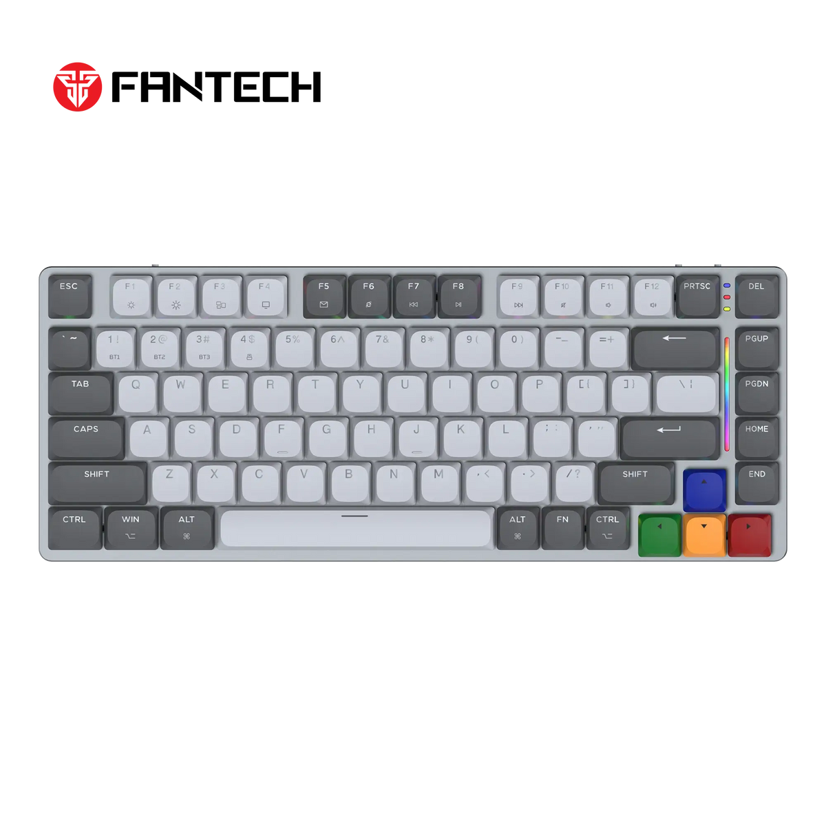 FANTECH SUPER MAXFIT AIR83 MK915 75% LOW PROFILE WIRELESS MECHANICAL KEYBOARD - 3 Connection Mode