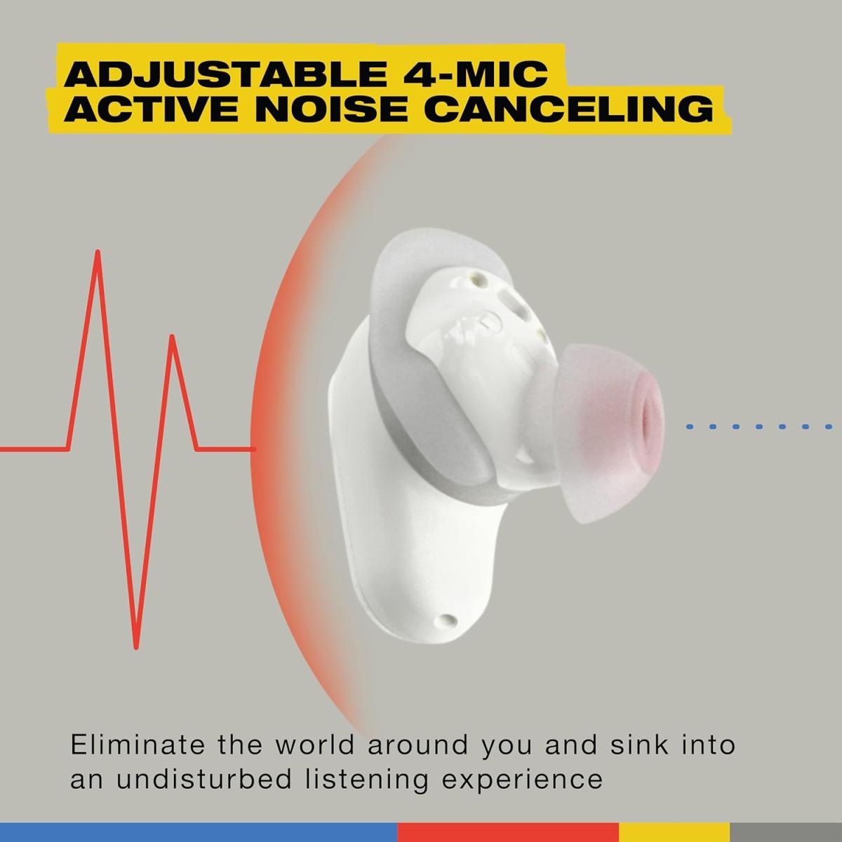 Skullcandy Method 360 Anc Wireless Earbuds, headset