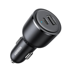 Ugreen 90645 63w Usb C Car Charger, Pps 45w Super Fast Charging 2.0 + 18w Qc Car Charger