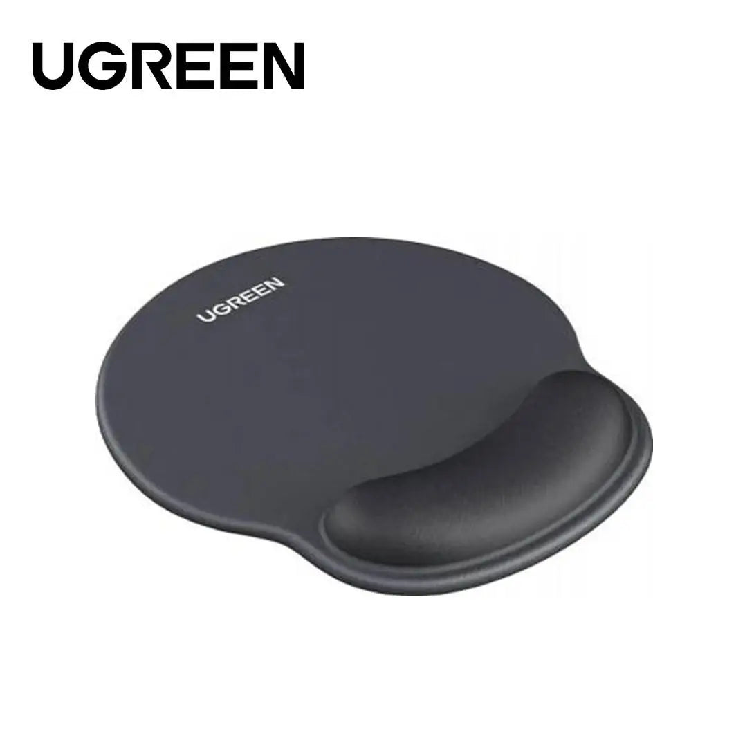 UGREEN 25245 ERGONOMIC MOUSE PAD WITH WRIST REST MEMORY FOAM AND NON-SLIP - BLACK