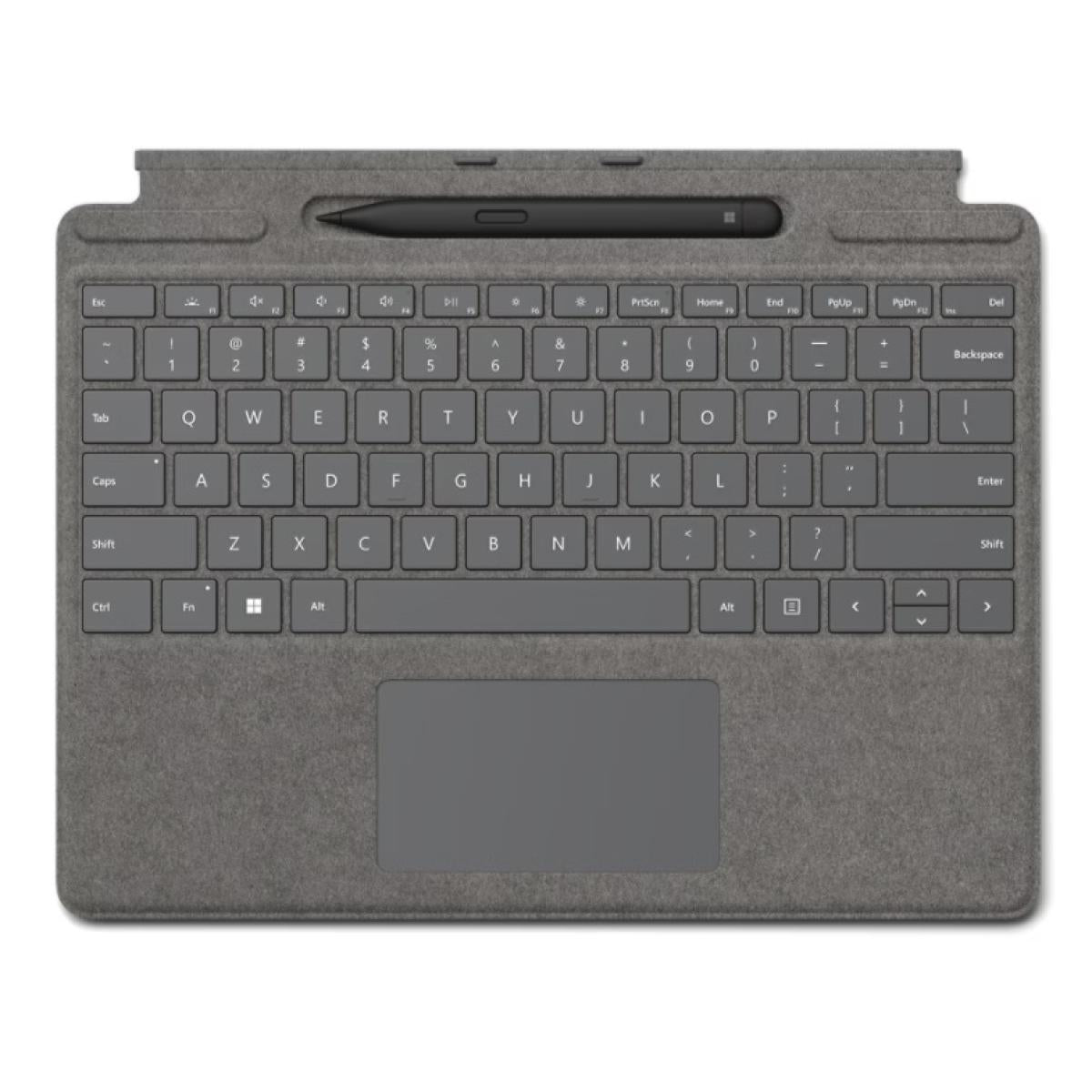Microsoft Surface Pro Signature Keyboard and Slim PEN2 (11th Edition) Platinum (Copilot+ Key )