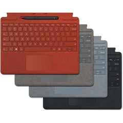 Microsoft Surface Pro Signature Keyboard With Slim Pen 2, For Surface Pro 8,9 & Surface Pro X - RED