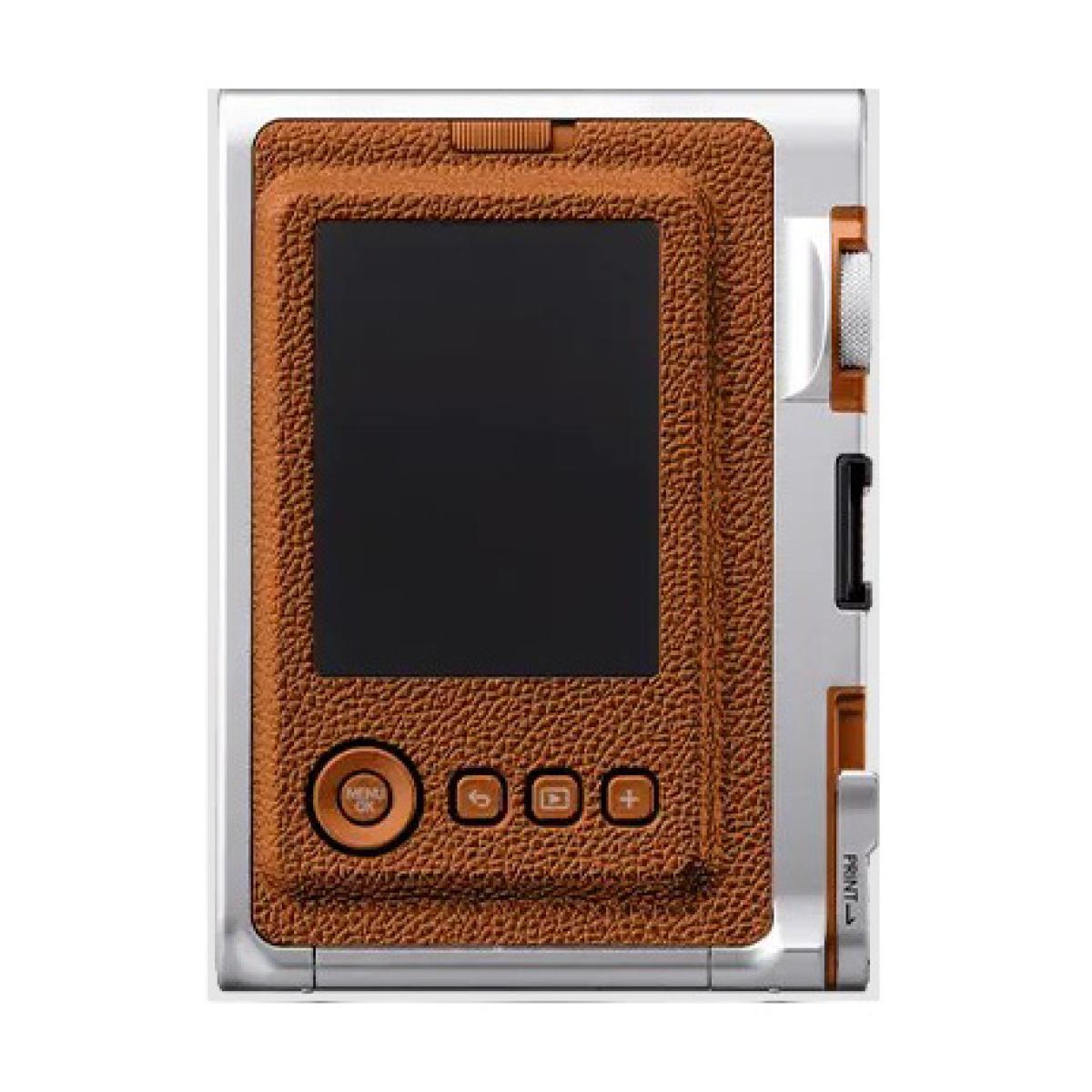 FUJIFILM INSTAX Mini EVO Instant Digital Camera -Brown