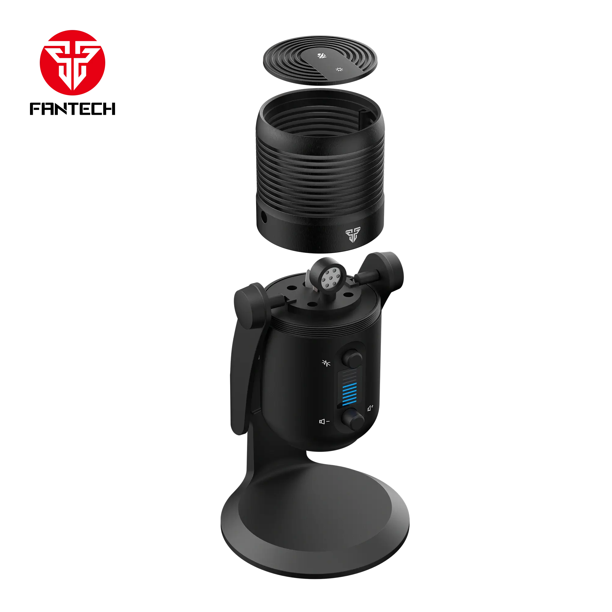 Fantech Mcx03 Leviosa Max Condenser Microphone Black Fantech Mcx03 Leviosa Max Condenser Microphone Black