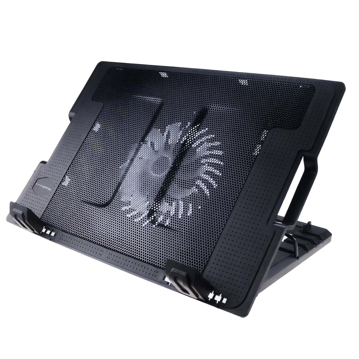 Haing N18 13″-17 ” 1-Fan Notebook/Laptop Cooling pad -Black