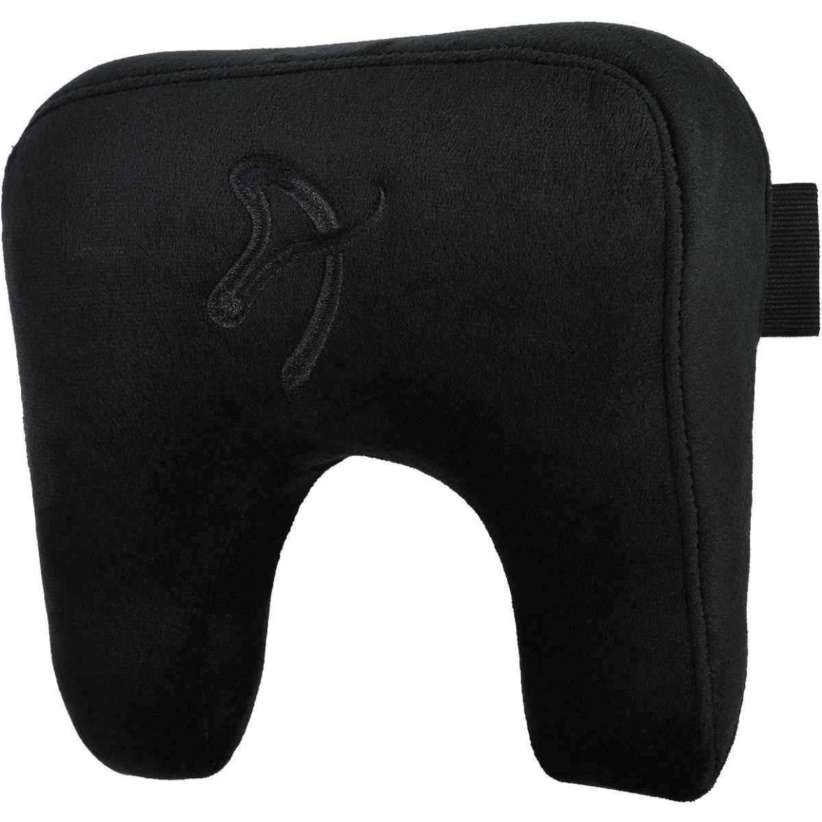 Arozzi Neck Pillow Ergonomic Pillow For Head & Neck Memory Foam Soft Fabric Compatible With All Arozzi Chairs & Most Other Gaming Chairs , Velvet Black