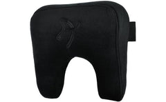 Arozzi Neck Pillow Ergonomic Pillow For Head & Neck Memory Foam Soft Fabric Compatible With All Arozzi Chairs & Most Other Gaming Chairs , Velvet Black