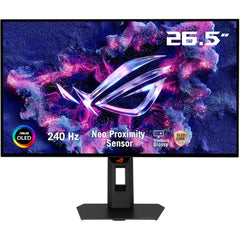 ASUS ROG Strix OLED XG27AQDMGR 27" 2K 1440p OLED , 240 Hz, 0.03 ms, TrueBlack Glossy , Neo Proximity Sensor, ASUS OLED Care Pro, Uniform Brightness, G-SYNC® compatible, 99% DCI-P3, and DisplayWidget Center