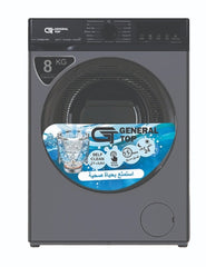 NB80SS National Blue Washing Machine, 8 Kg, Silver