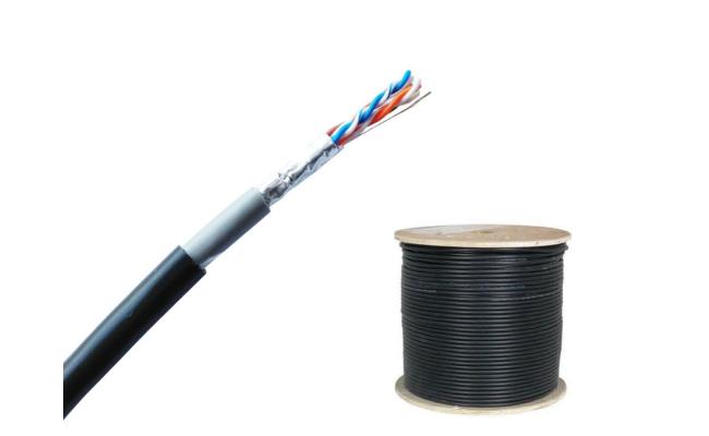 D-Link Ncb C6FOBLR 305 CAT6 Ftp 23 Awg Pvc/uv Pvc Outdoor Cable 305 meter/roll with cables