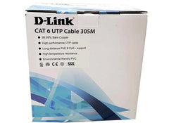 D-Link network cable for network connectivity