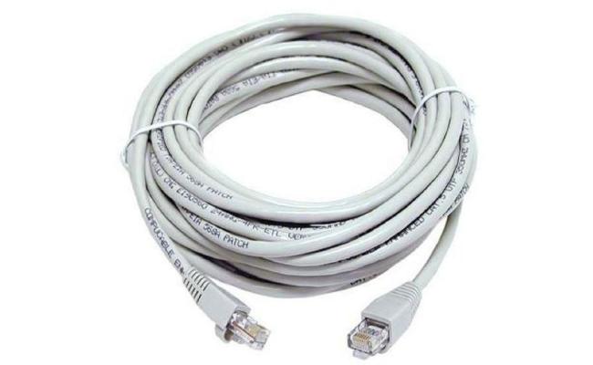 D Link Ncb C6ugryr1 15 Cat6 Utp 24 Awg Pvc Round Patch Cord 15m ,grey Color