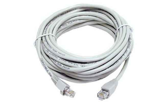 D Link Ncb C6ugryr1 15 Cat6 Utp 24 Awg Pvc Round Patch Cord 15m ,grey Color