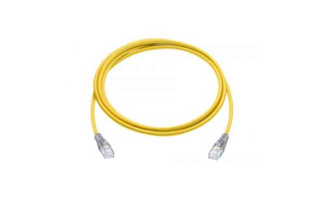 D Link Ncb C6uyelr1 1 Cat6 Utp 24 Awg Pvc Round Patch Cord 1m