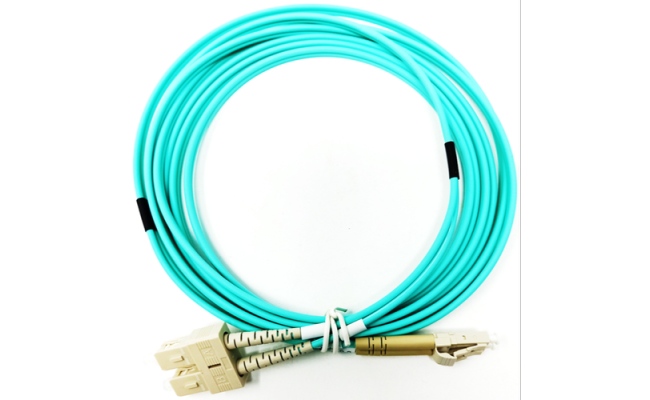 Lc Lc Multimode Fiber Patch Cord 1m