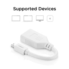 Ugreen 10445 Mini Displayport Male To Displayport Female Adapter