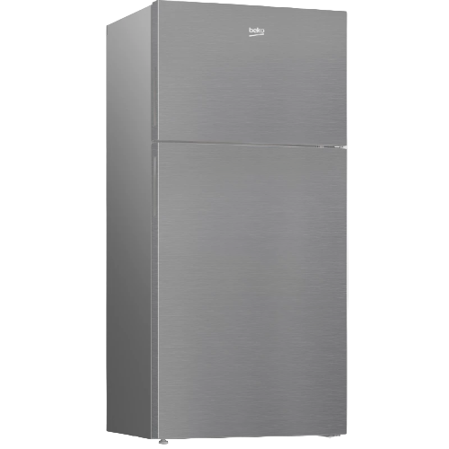 Beko Top Mount Refrigerator A+, 585Lit, Silver - DN168121XB