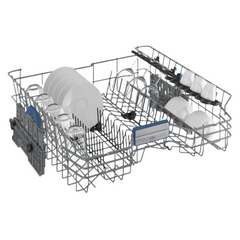Beko Free Stand Dishwasher A+++, 6Sprays, 14Programs, Inox - BDFN39410XC