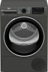 Beko Heat Pump Dryer A+++, 9KG, 15Programs, Manhattan Grey - B5T69254MG
