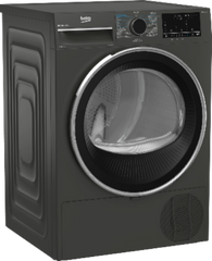 Beko Heat Pump Dryer A+++, 9KG, 15Programs, Manhattan Grey - B5T69254MG
