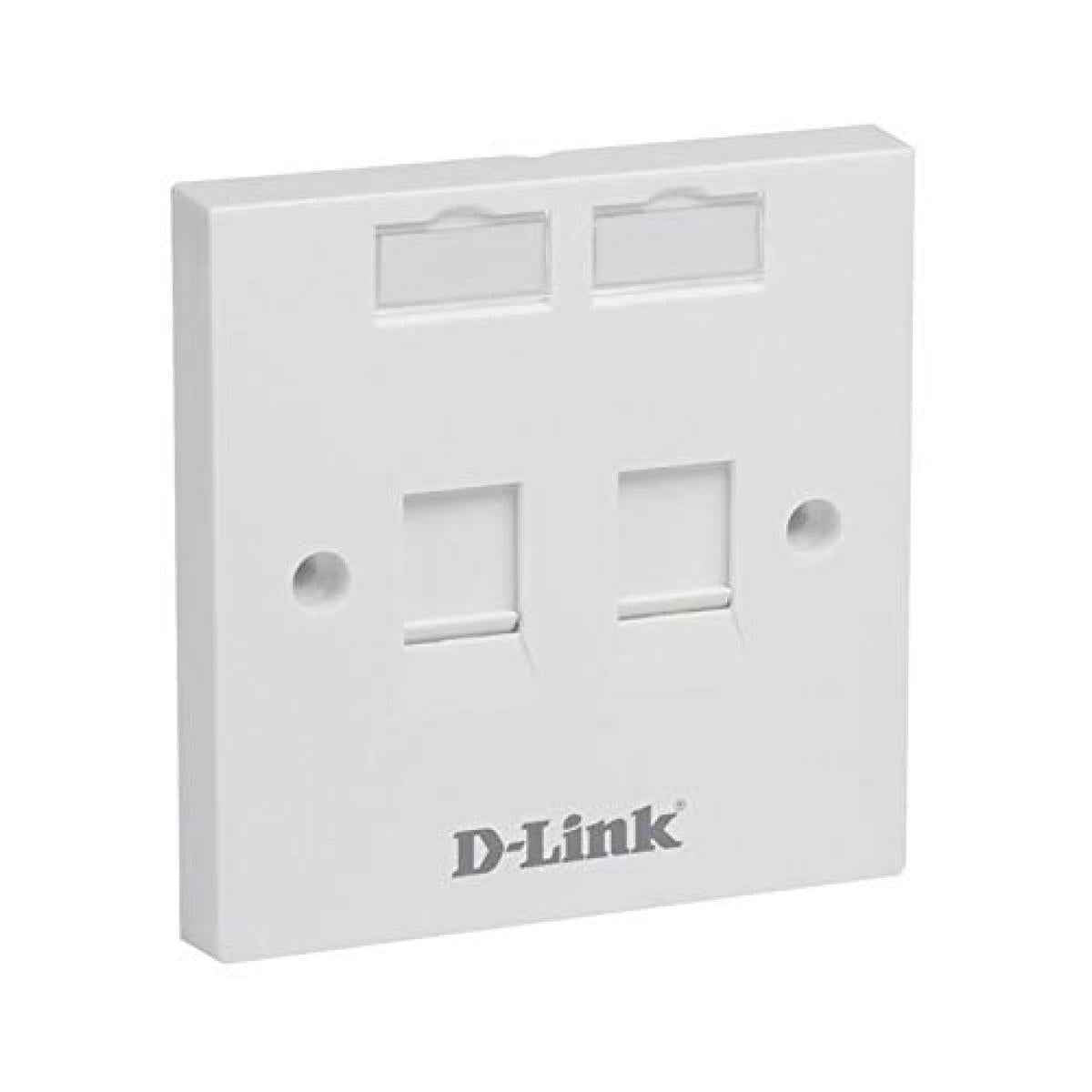 D-Link NFP-0WHI21 Dual Faceplate