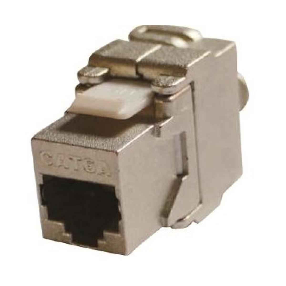 D-Link NKJ-6ASMET2B21 Cat6A FTP Keystone Jack -Metal