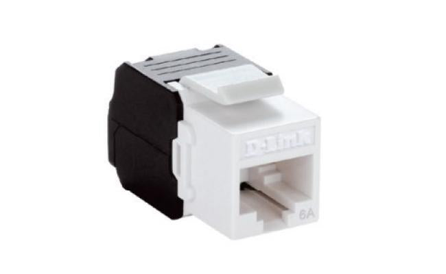 D Link Nkj 6awhi1b21 Cat6a 10g Keystone Jack White