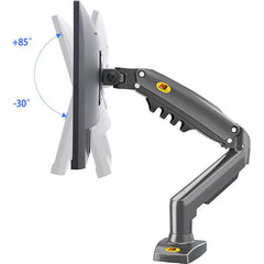 NORTH BAYOU F80 MONITOR DESK MOUNT STAND FULL MOTION FOR 17-30-inch MONITORS