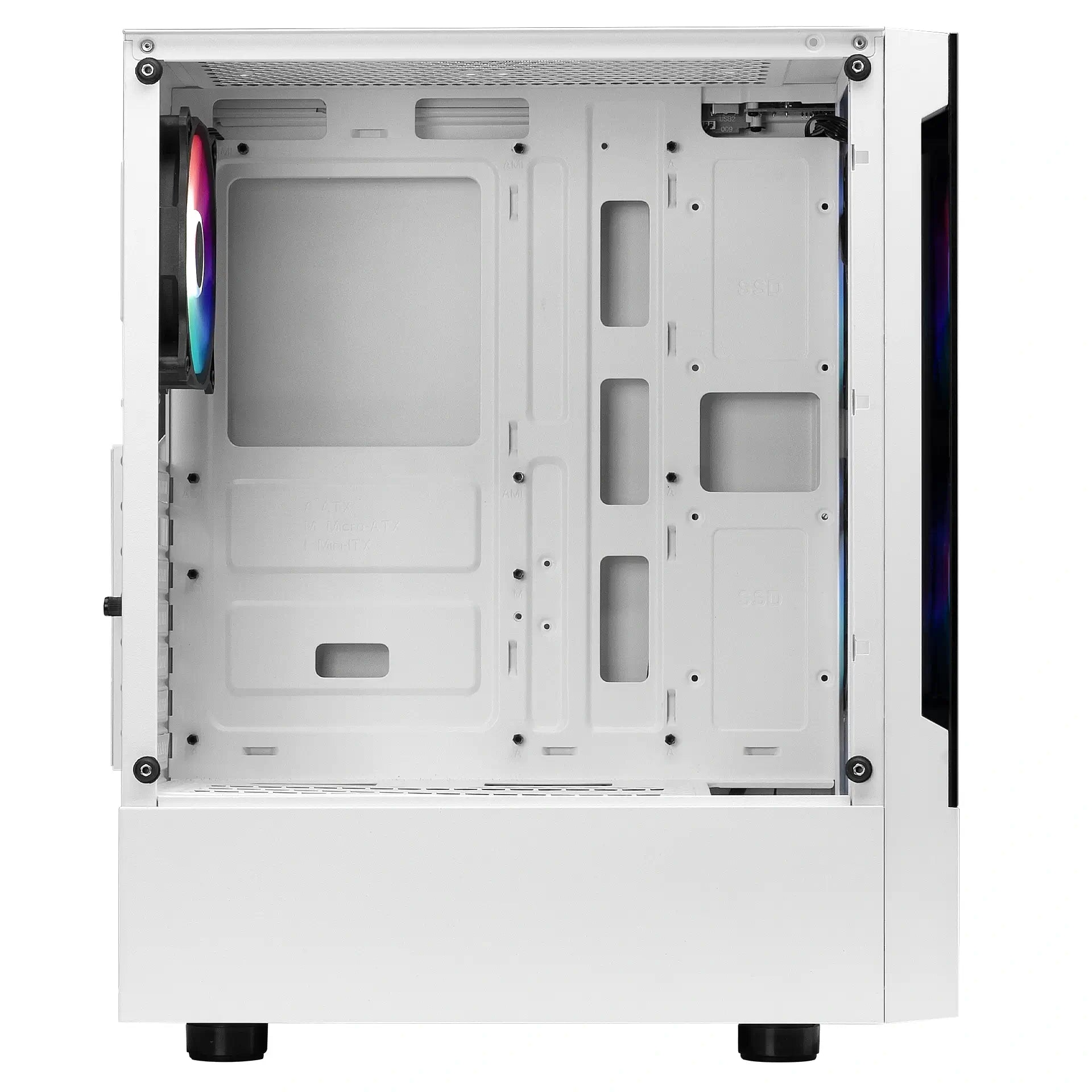 Gamdias Talos E3 Argb Tower Gaming Case White Gamdias Talos E3 Argb Tower Gaming Case White