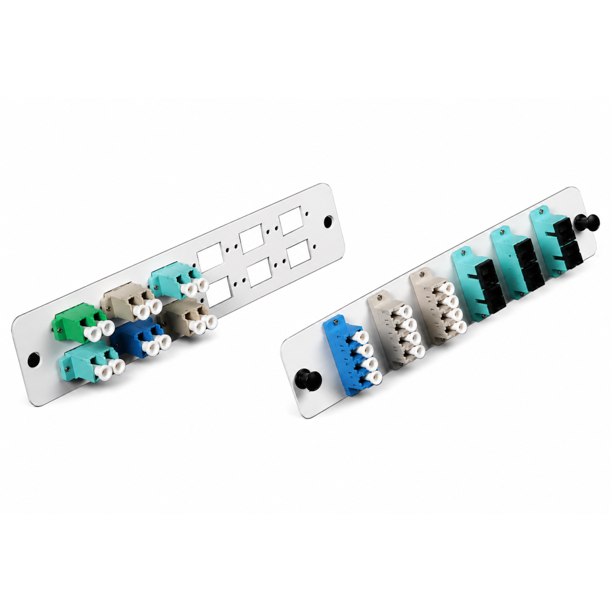 D-Link NPL-FXDSC-06 Unloaded Adapter Panel Accepts 6 Simplex SC/6 Duplex LC Adapters