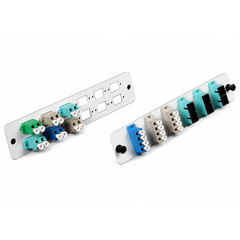 D-Link NPL-FXDSC-06 Unloaded Adapter Panel Accepts 6 Simplex SC/6 Duplex LC Adapters
