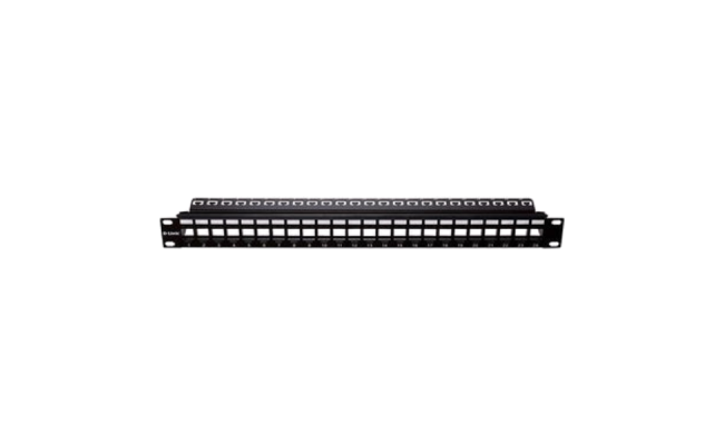 D Link Npp Al1blk241 24 Port Unloaded Patch Panel For Utp Cat5e/cat6 1u