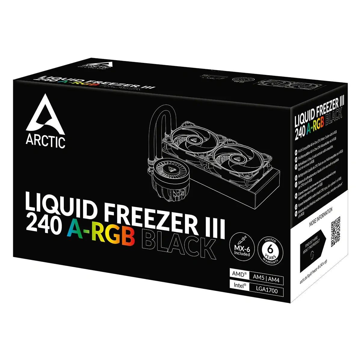 Arctic Liquid RGB liquid cooling accessory for PC cooling