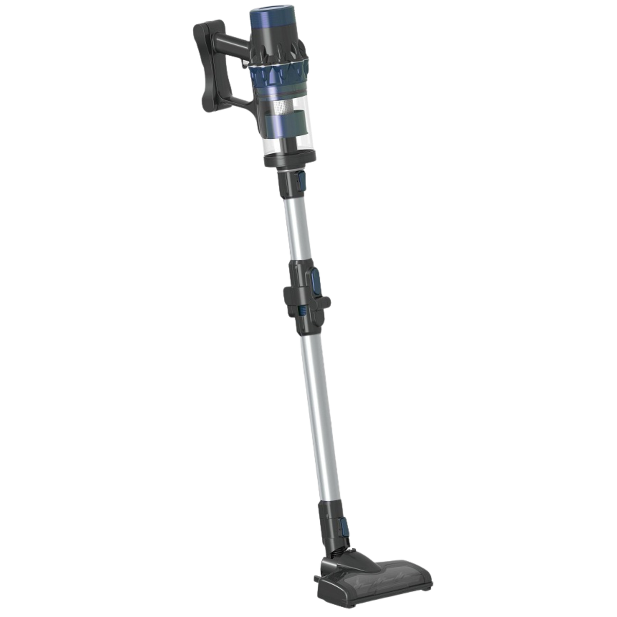 Tekmaz Upright Stick Vacuum, Brush 3*1 Heba Filter, 600Watts, Blue - NAS-FS600